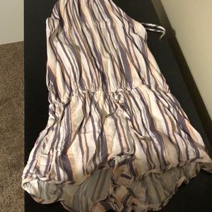 Striped Sleeveless Romper